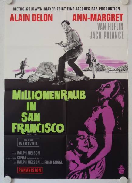 Millionenraub in San Francisco originales deutsches Filmplakat